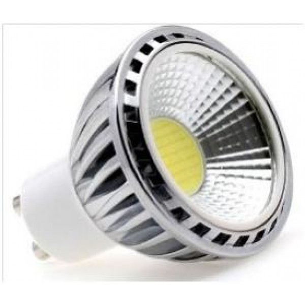 Lámpara LED GU10 COB 5W 90º, Regulable